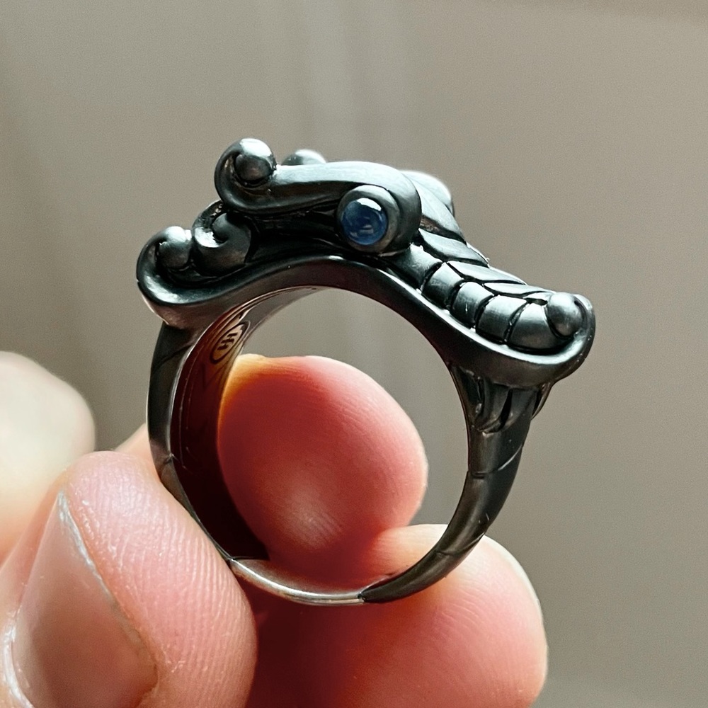 John Hardy Dragon Ring Size 10